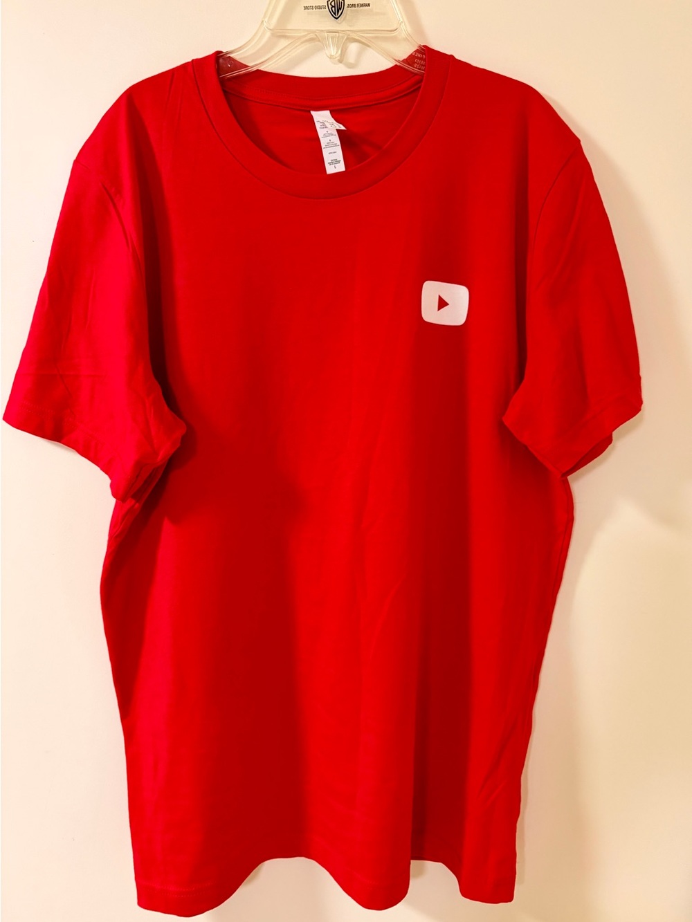 YouTube red T shirt - Large
